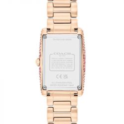 Montre femme coach reese acier doré 14504414 - analogiques - edora - 2