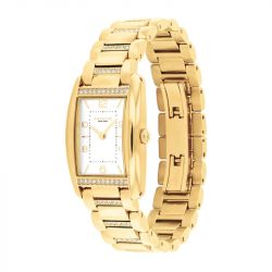 Montre femme coach reese acier doré 14504316 - analogiques - edora - 2