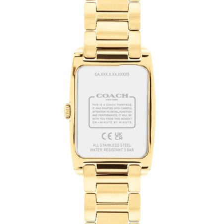 Montre femme coach reese acier doré 14504316 – analogiques