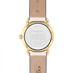 Montre femme coach elliot cuir blanc 14504305 - analogiques - edora - 2