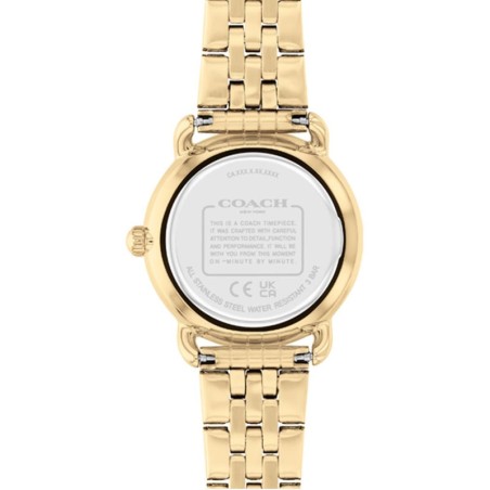 Montre femme coach elliot acier doré 14504302 – analogiques