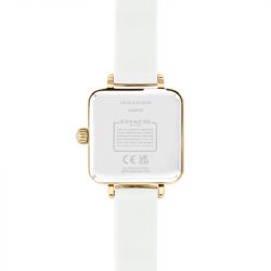 Montre femme coach cass cuir blanc 14504308 - analogiques - edora - 3