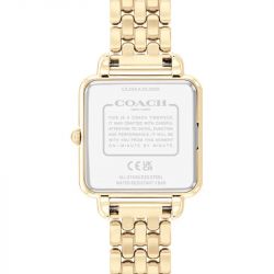 Montre femme coach cass acier doré14504495 - analogiques - edora - 2