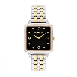 Montre femme coach cass acier bicolore 14504496 - analogiques - edora - 0