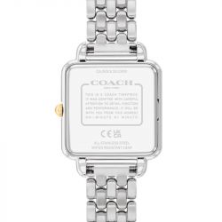 Montre femme coach cass acier bicolore 14504496 - analogiques - edora - 3