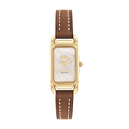 Montre Femme Coach Cadie cuir marron 14504028