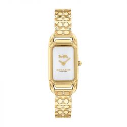Montre femme coach cadie acier doré 14504196 - analogiques - edora - 0