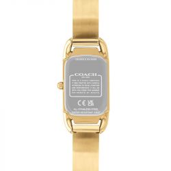 Montre femme coach cadie acier doré 14504196 - analogiques - edora - 2