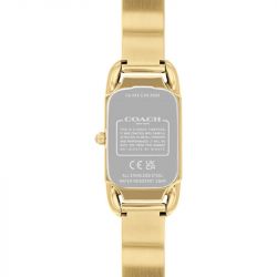 Montre femme coach cadie acier doré 14504195 - analogiques - edora - 2