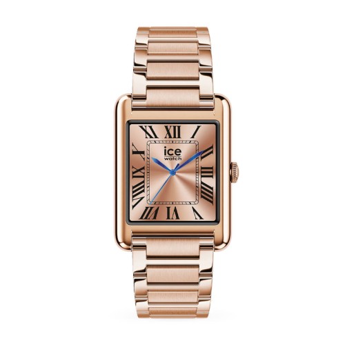 Montre unisexe connectée ICE smart TK 2.0 rectangulaire 1.41 Rose-Gold 025384