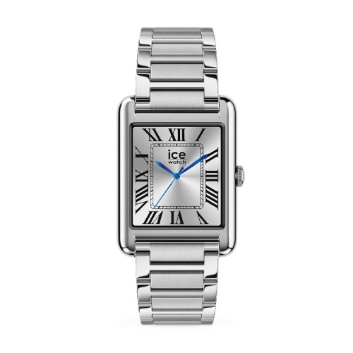 Montre unisexe connectée ICE smart TK 2.0 rectangulaire 1.41 Silver 025381