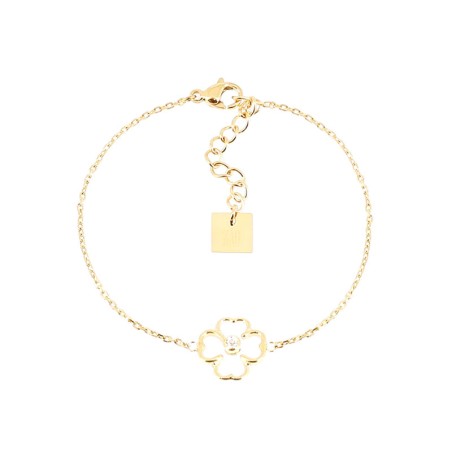 Bracelet femme zag adone acier doré sbs25388-01wht – bracelets acier