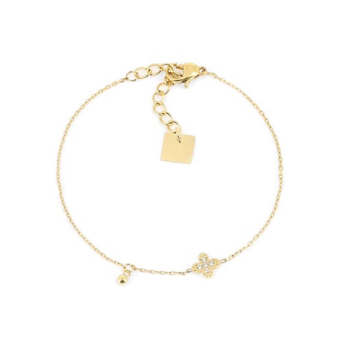Bracelet femme ZAG Amaé acier doré SBS18300-01WHT
