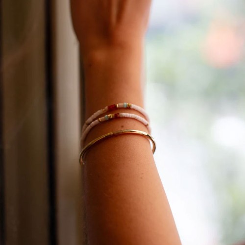 Bracelet Femme Jonc ZAG San acier doré SBJ5810-01UNI