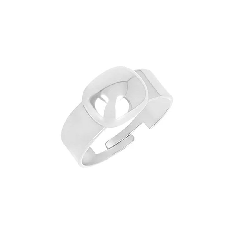 Bague femme zag bernie acier argenté srm26650-00uni - bagues-acier - edora