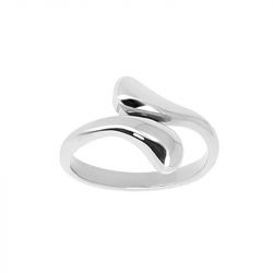 Bague femme zag daruma acier argenté srr26596-00uni - bagues-acier - edora - 0