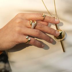 Bague femme zag daruma acier argenté srr26596-00uni - bagues-acier - edora - 1