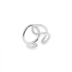 Bague femme zag kora acier argenté srr24275-00uni - bagues-acier - edora - 0
