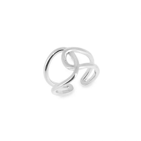 Bague acier homme & femme : bague en acier doré, noir, rose - bagues-acier - edora - 1