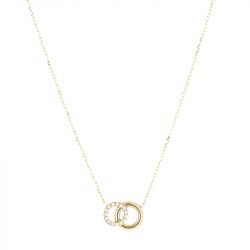 Collier femme zag antonio acier doré sns25491-01wht - colliers-acier - edora - 0