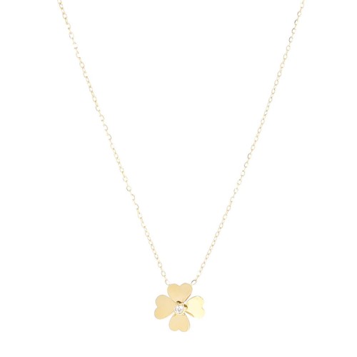 Collier femme ZAG Giorgio acier doré SNS25391-01WHT