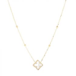 Collier femme zag racine acier doré sns25398-01sel - colliers-acier - edora - 0
