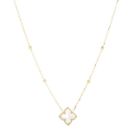 Collier homme & femme: chaine en or & argent, pendentif, sautoir - colliers-acier - edora - 1