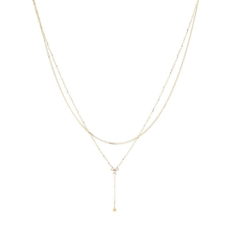 Collier femme zag rosillo acier doré snx21752-01wht - colliers-acier - edora