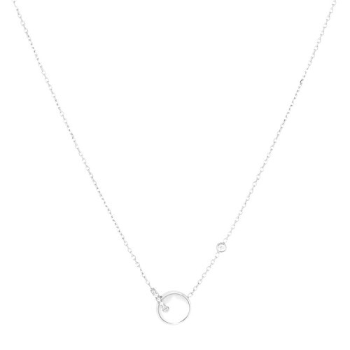Collier femme ZAG Ysolde acier argenté SNS26584-00SEL