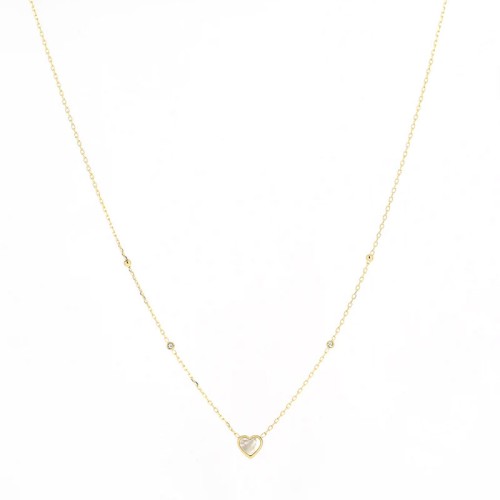 Collier femme ZAG Eternity acier doré SNS18567-01SEL