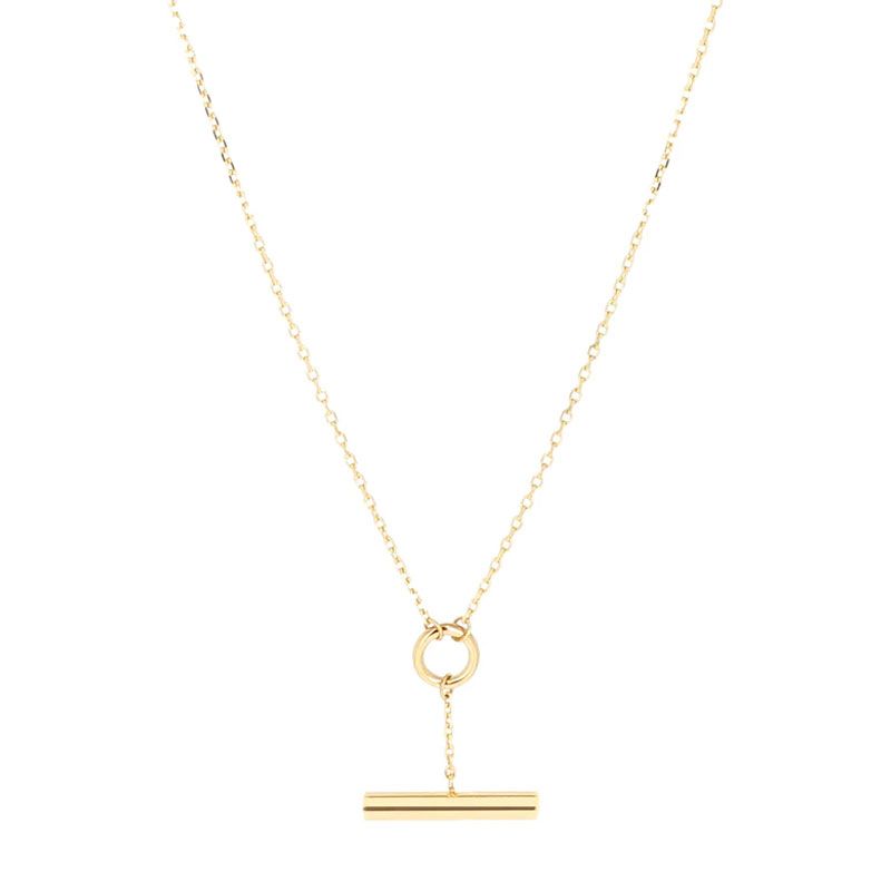 Collier femme zag furio acier doré snm25263-01uni - colliers-acier - edora