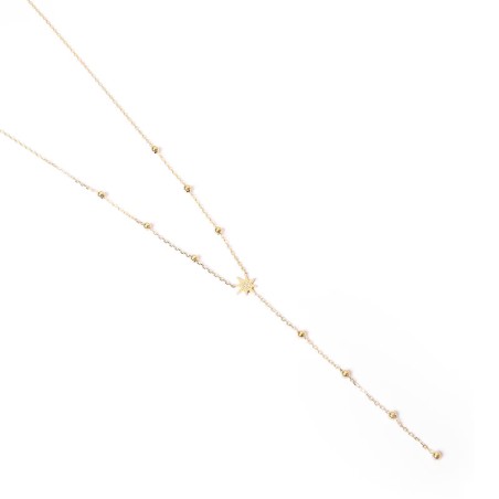 Collier femme zag isaac acier doré snm18288-01uni – colliers acier
