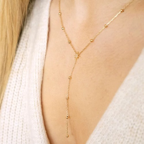Collier femme ZAG Isaac acier doré SNM18288-01UNI