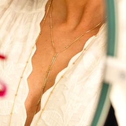 Collier femme zag primo acier doré snl25777-01uni - colliers-acier - edora - 1