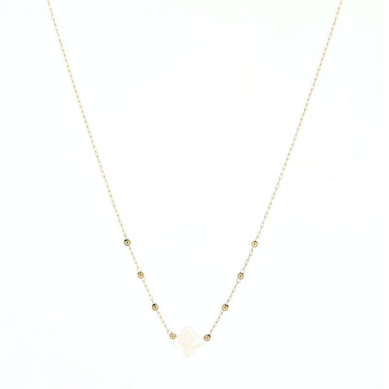 Collier femme zag velaquez acier doré sns07970-01sel - colliers-acier - edora