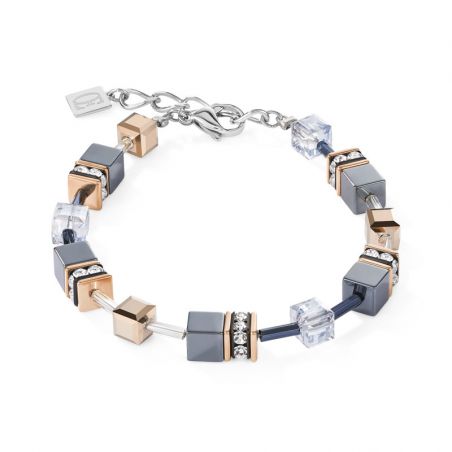 Bracelet femme, homme, or & argent : jonc, gourmette, manchette - bracelets-acier - edora - 1