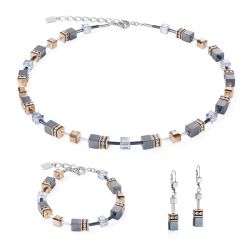 Bracelet femme coeur de lion geocube® bleu glacier 4015300730 - bracelets-acier - edora - 2