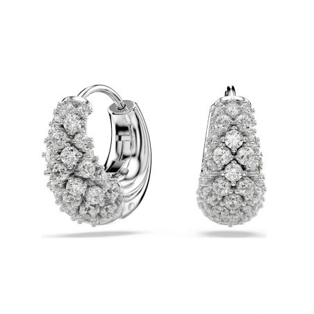 Creoles femme: créoles argent, or 18 carats & créoles or blanc - creoles - edora - 1