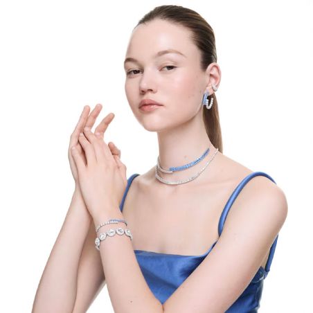 Creoles femme: créoles argent, or 18 carats & créoles or blanc - creoles - edora - 2