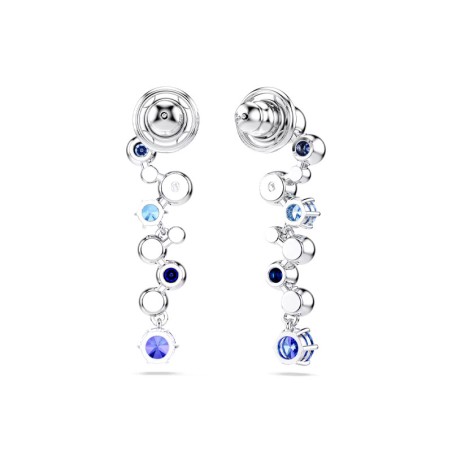 Boucles d'oreilles femme pendantes swarovski constella métal rhodié et cristaux 5732775 – pendantes