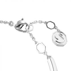 Bracelet femme jonc swarovski dextera métal rhodié 5733399 - bracelets-fantaisie - edora - 3