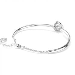 Bracelet femme jonc swarovski dextera métal rhodié 5733399 - bracelets-fantaisie - edora - 4
