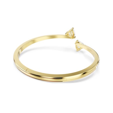 Bracelet femme jonc swarovski mesmera métal doré et cristaux 5733474 – joncs