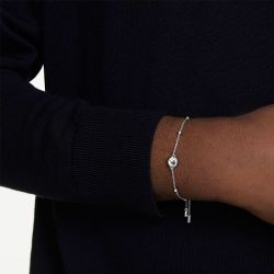 Bracelet femme swarovski angelic métal rhodié 5733196 - bracelets-fantaisie - edora - 5