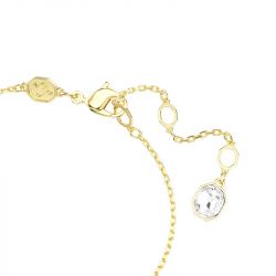 Bracelet femme swarovski idyllia métal doré et cristaux - bracelets-fantaisie - edora - 3