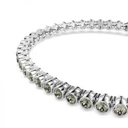 Bracelet femme swarovski tennis imber emily métal rhodié et cristaux 5734238 - bracelets-fantaisie - edora - 4