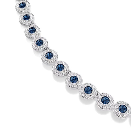 Collier femme swarovski angelic métal rhodié et cristaux 5733402 – colliers fantaisie