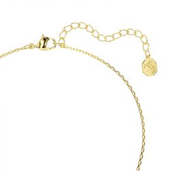Collier femme swarovski bella v métal doré et cristaux 5735387 - colliers-fantaisie - edora - 3