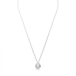 Collier femme swarovski dextera métal rhodié 5733400 - colliers-fantaisie - edora - 0