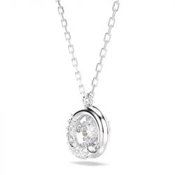 Collier femme swarovski dextera métal rhodié 5733400 - colliers-fantaisie - edora - 3